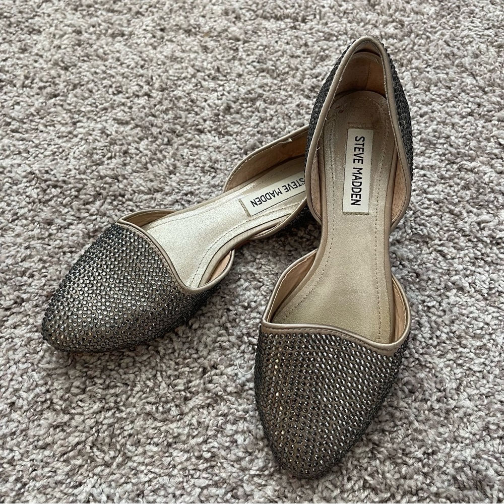 Steve Madden Sparkly Slip On Flats - image 2